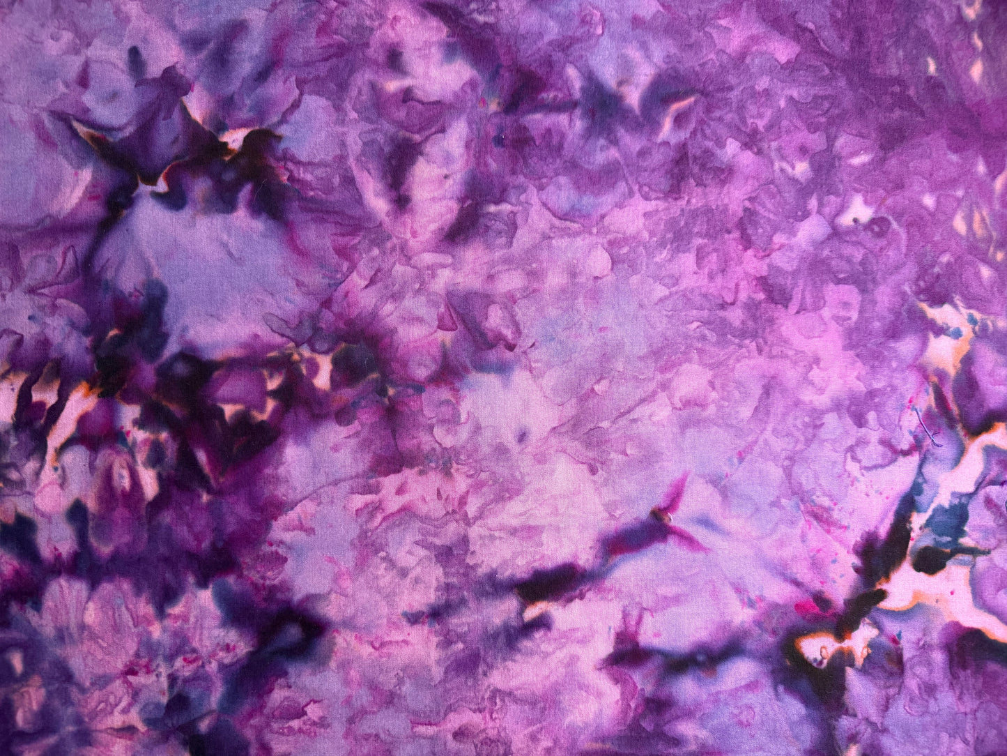 EGGPLANT - overdye on purple cotton base