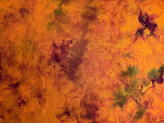 ORANGE - overdye on orange cotton base