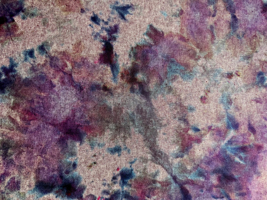 LAVENDER - overdyed on lavender essex linen