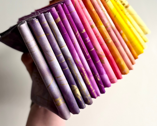GOLD GEO OVERDYE - 5 colors