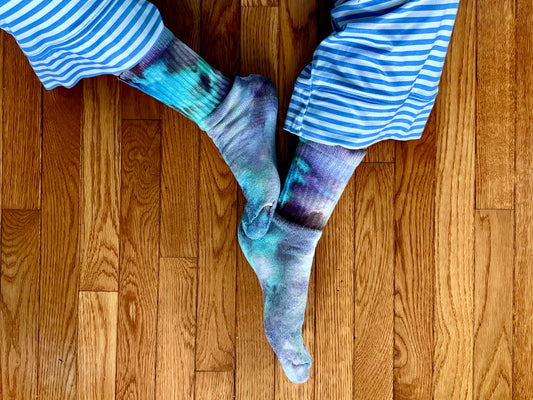 ice dyed socks NEW STYLE
