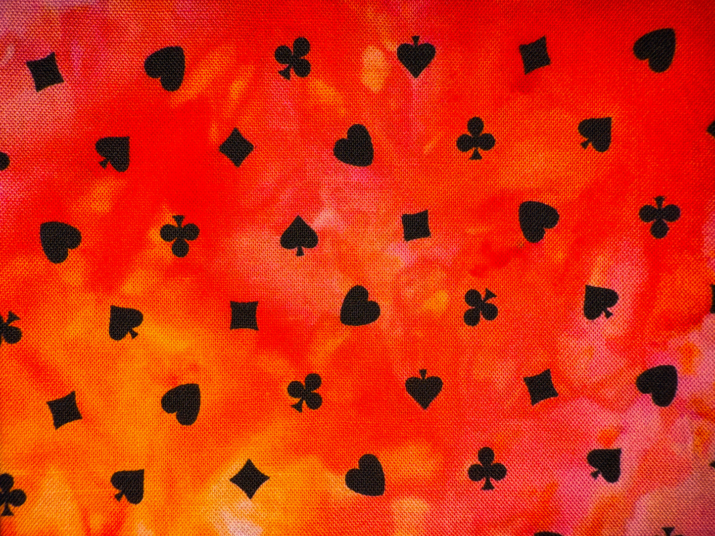 PICK A CARD - overdye black print - FUNHOUSE COLLECTION - 4 colors
