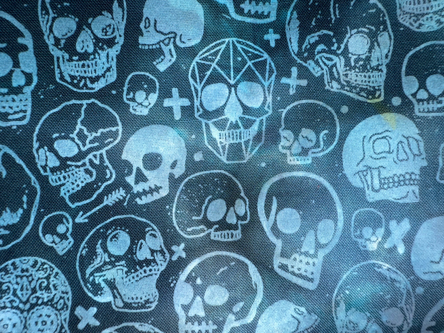 halloween skull overdye - 5 colors
