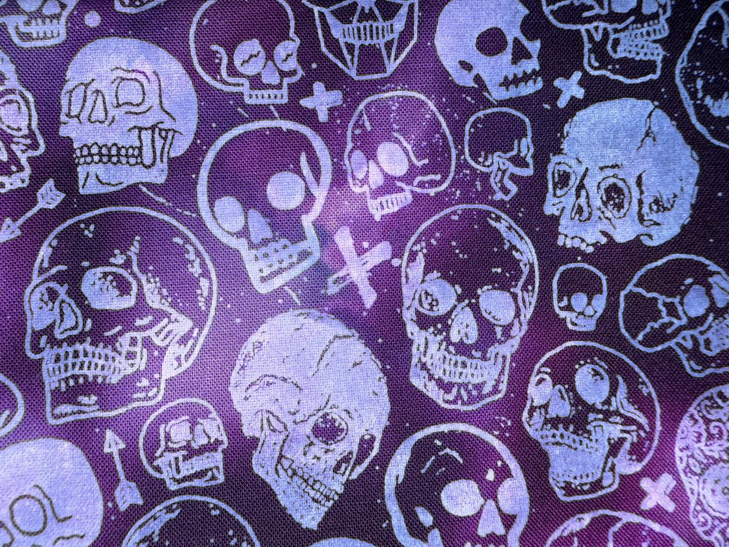 halloween skull overdye - 5 colors