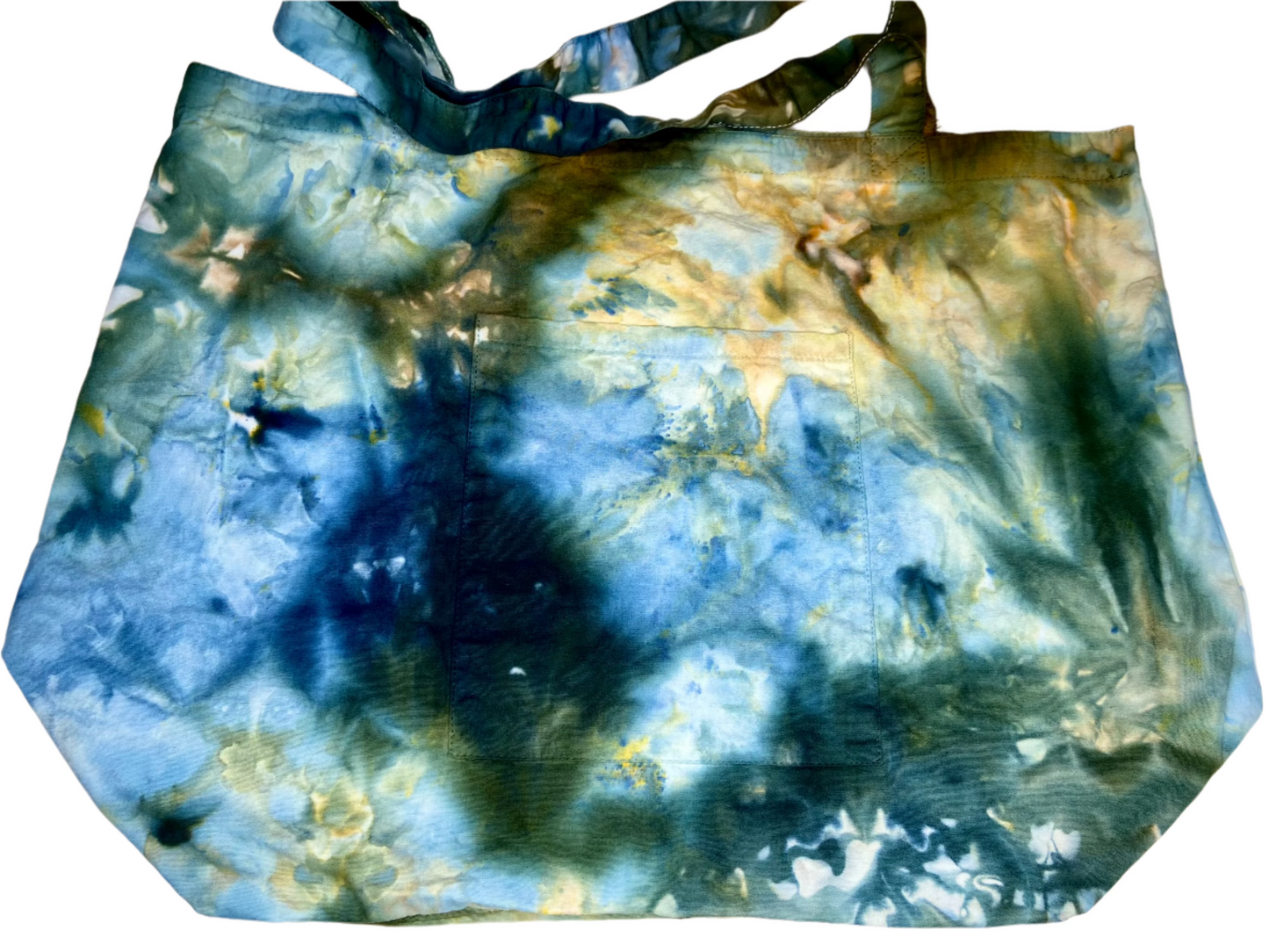 ice dyed cotton tote bags - RESTOCK NEW COLORS!