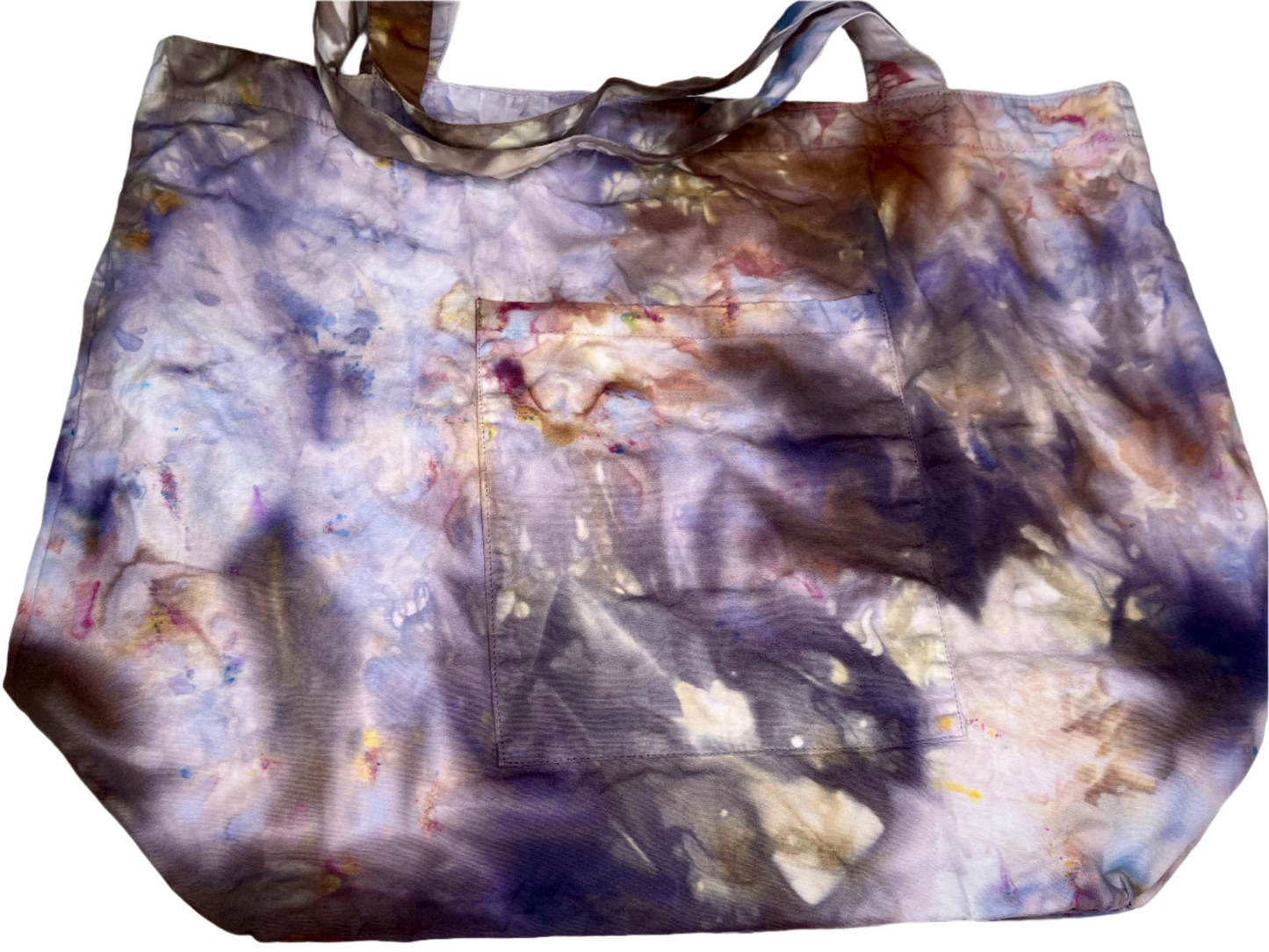 ice dyed cotton tote bags - RESTOCK NEW COLORS!