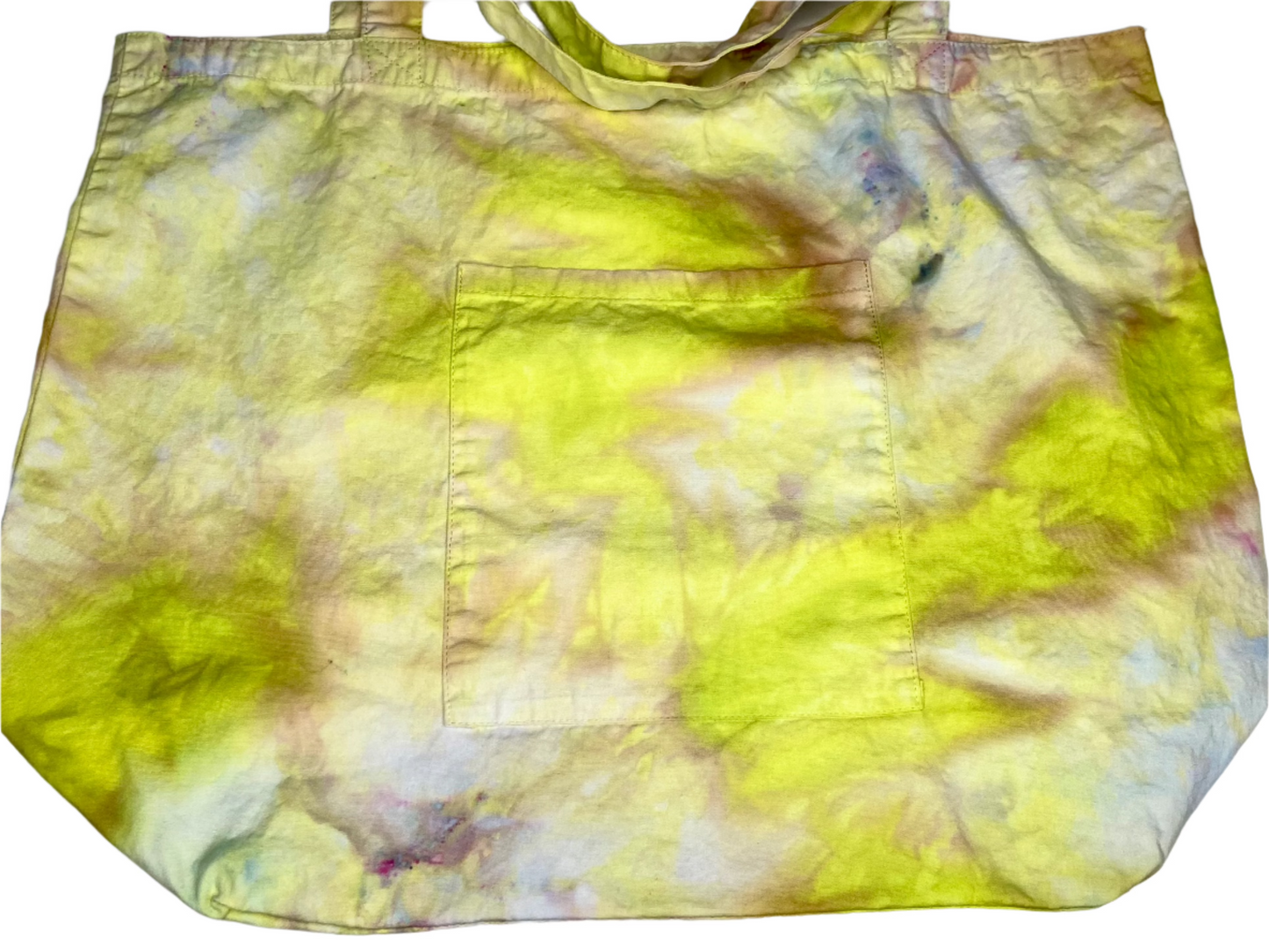 ice dyed cotton tote bags - RESTOCK NEW COLORS!