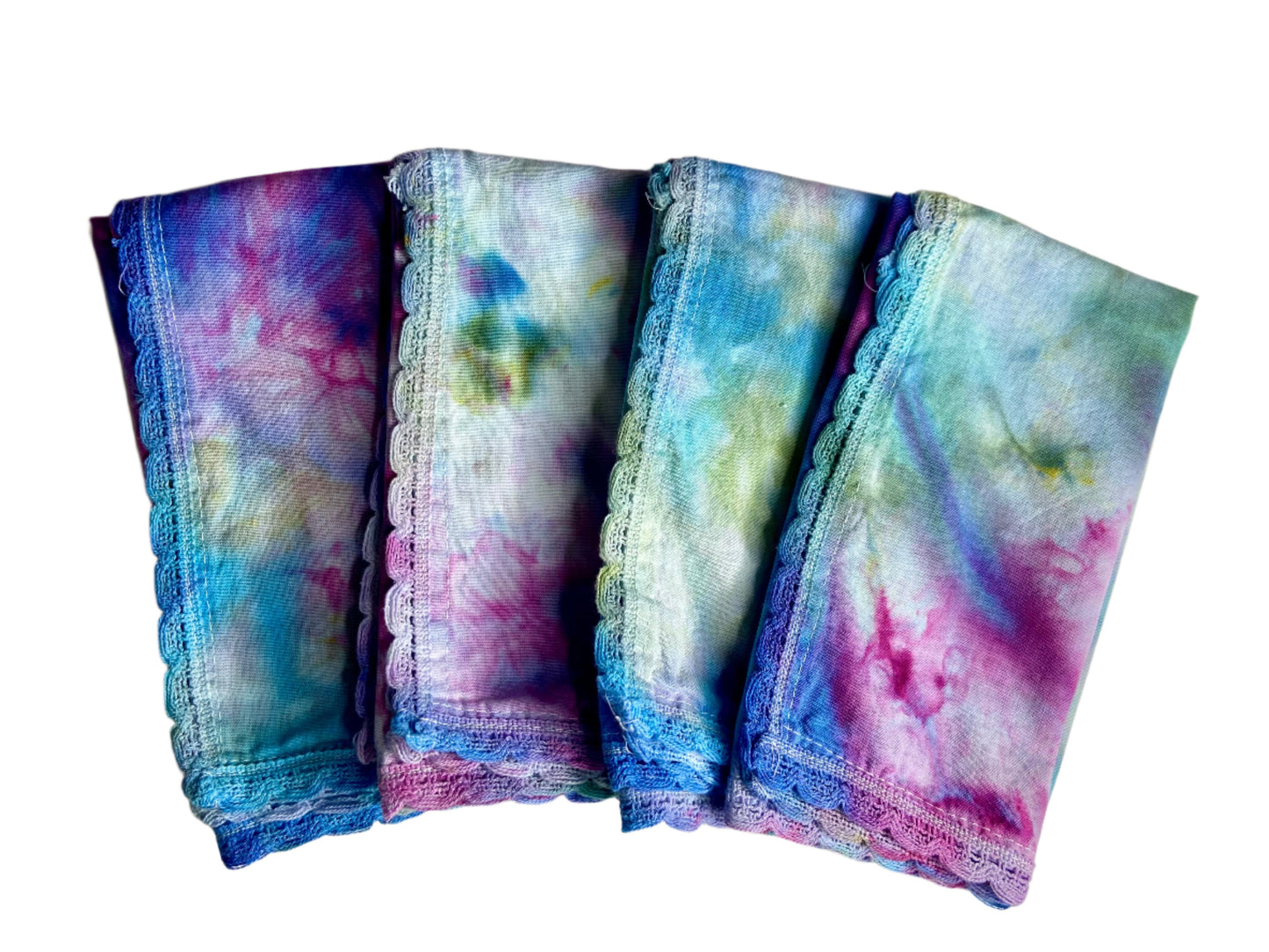 ice dyed cloth napkins