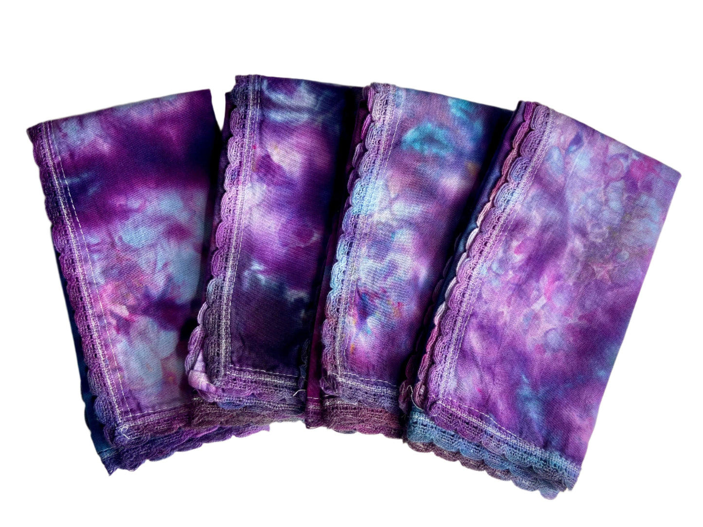 ice dyed cloth napkins