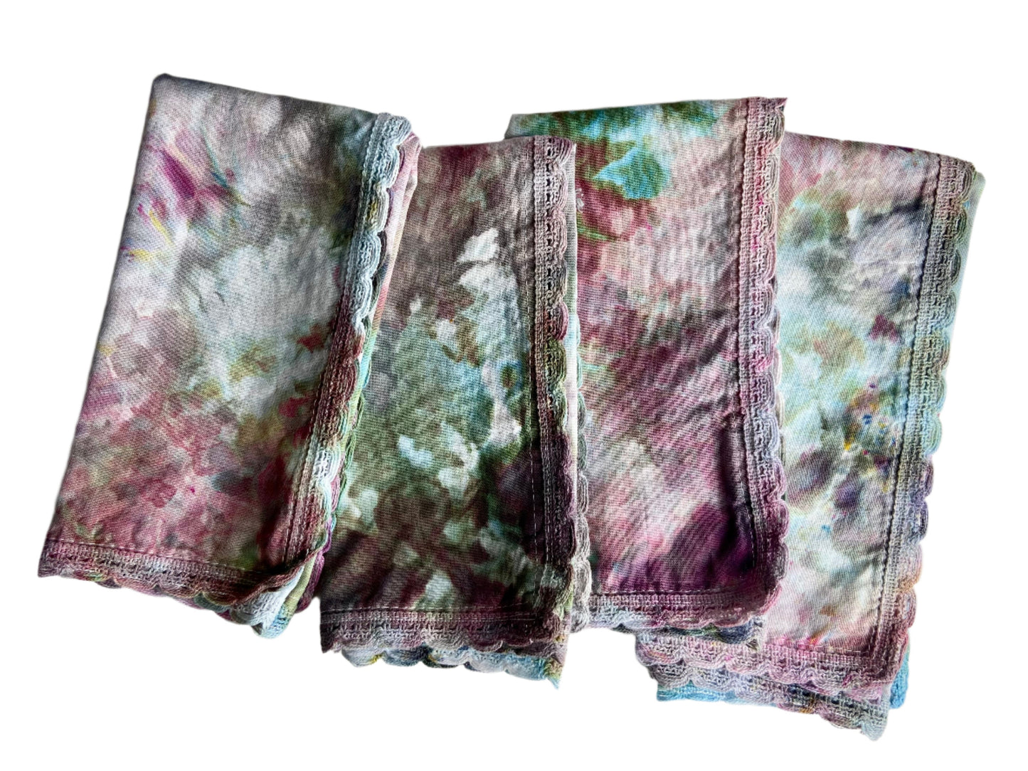 ice dyed cloth napkins
