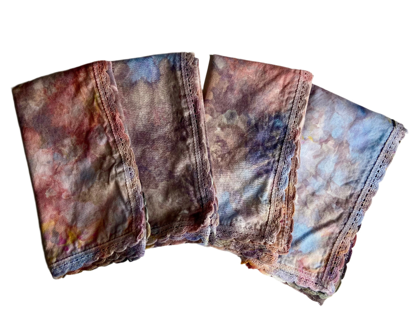 ice dyed cloth napkins
