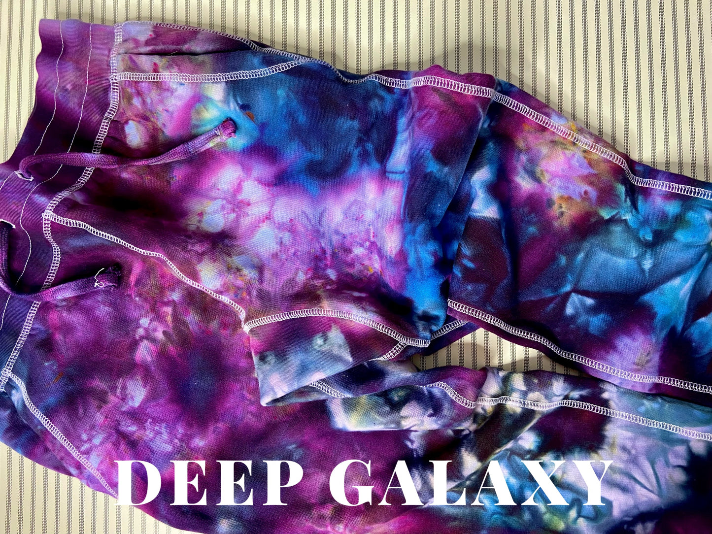 ice dyed jogger pants