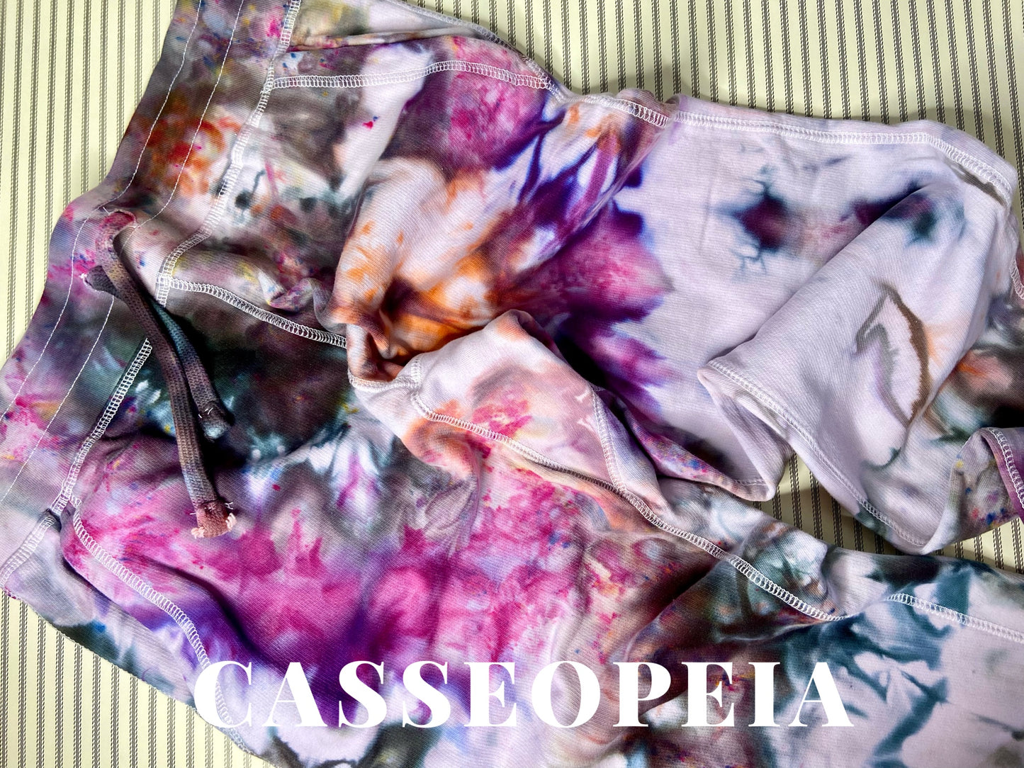 ice dyed jogger pants